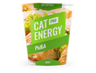 Зеленая банка Cat Energy Pro с рыбой 1000 грамм